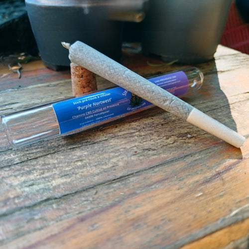 Stick pré roulé bio 'Purple Northwest' - GSO PROVENCE CBD