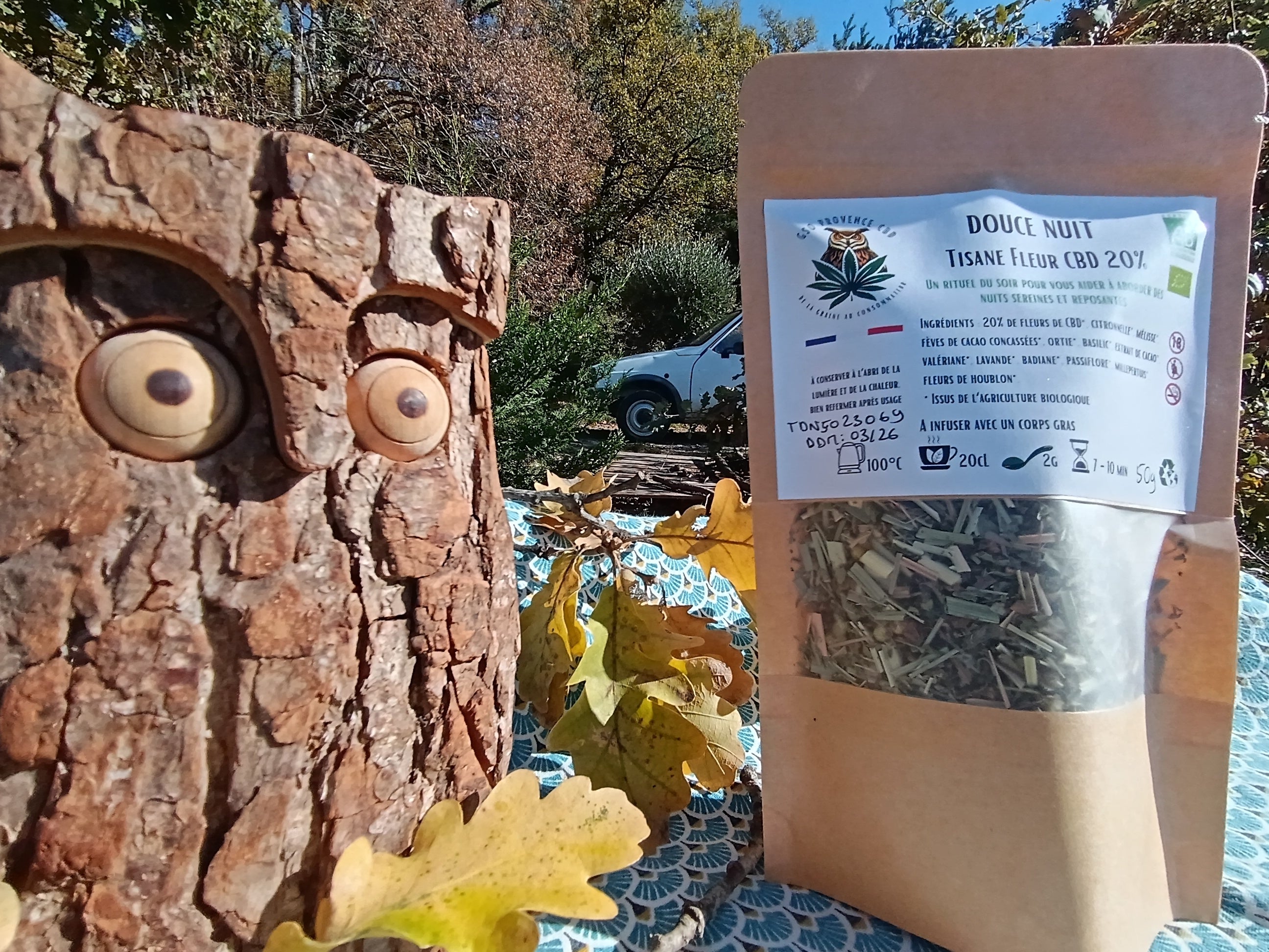 Tisane Douce Nuit Bio 50g - GSO PROVENCE CBD