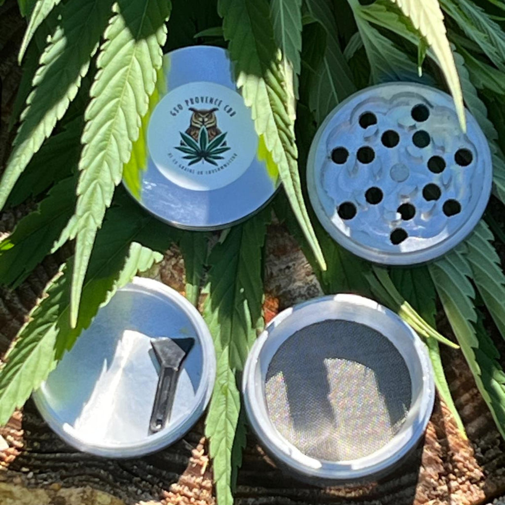 Grinder 50 mm gris - GSO PROVENCE CBD